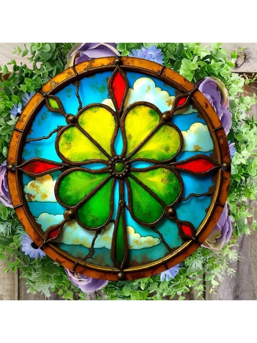 Four Leaf Clover Window Suncatcher New Boutique Item